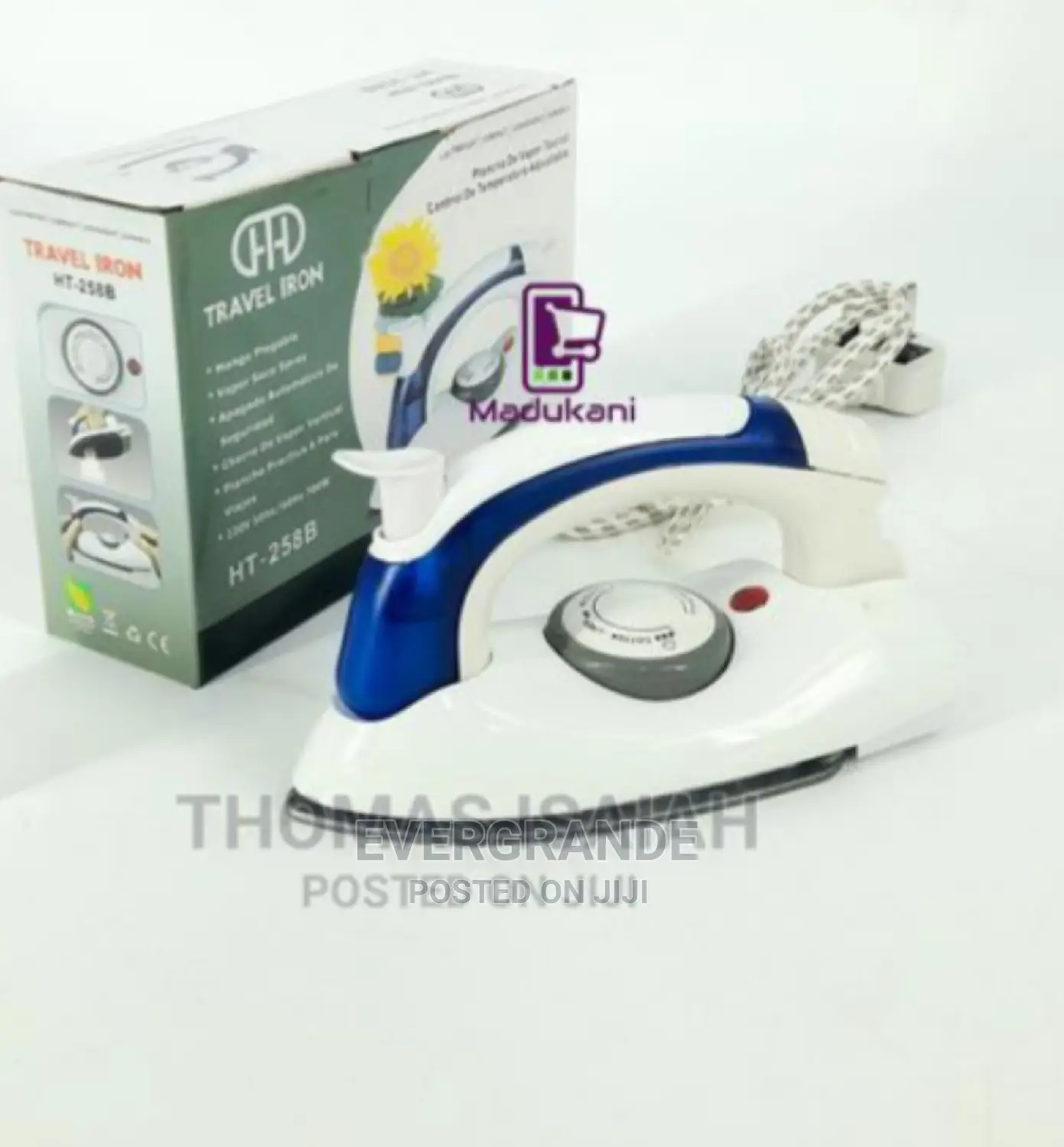 Travel Iron Box Steam
