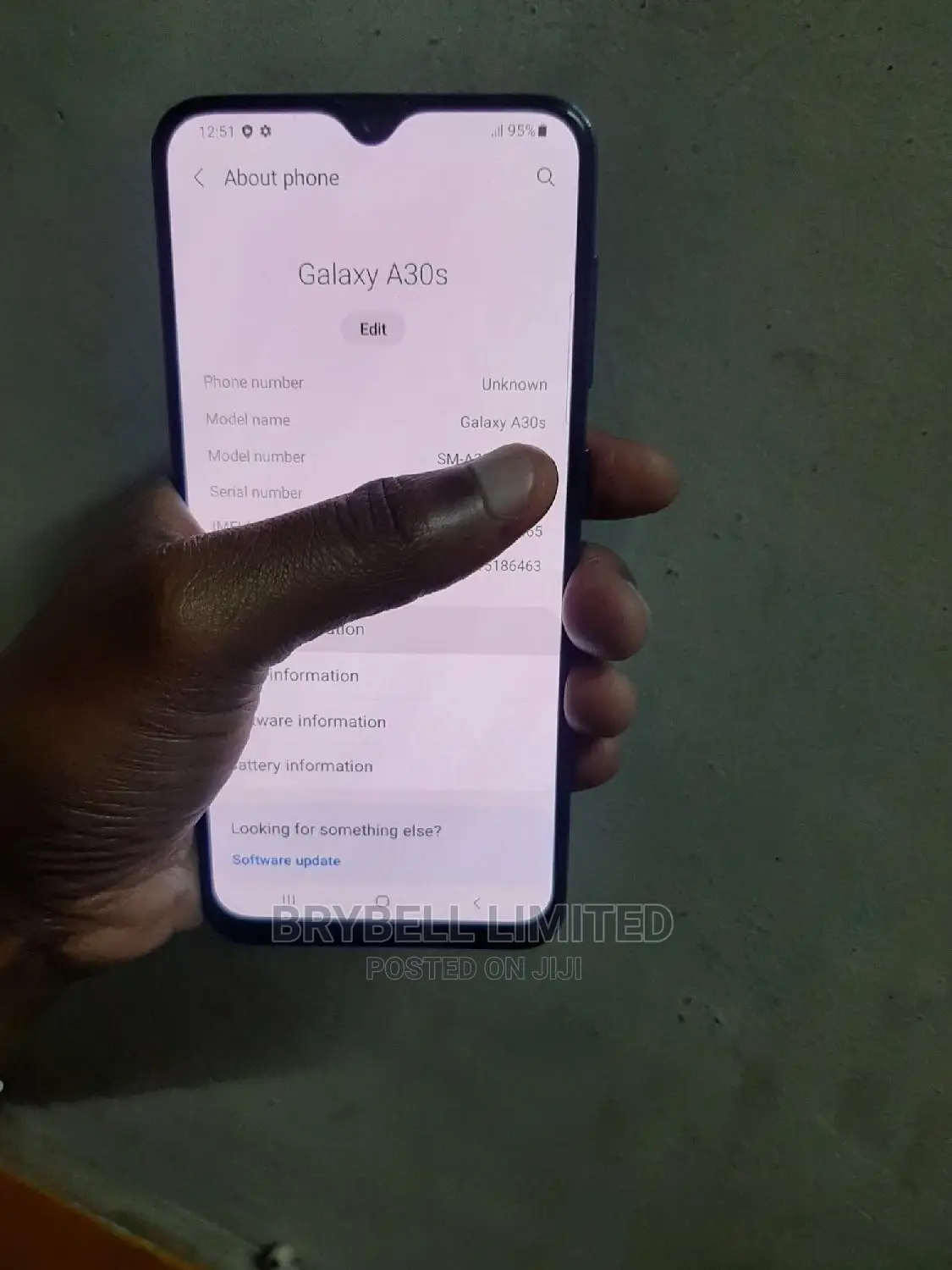 Samsung Galaxy A30s 64 GB Blue