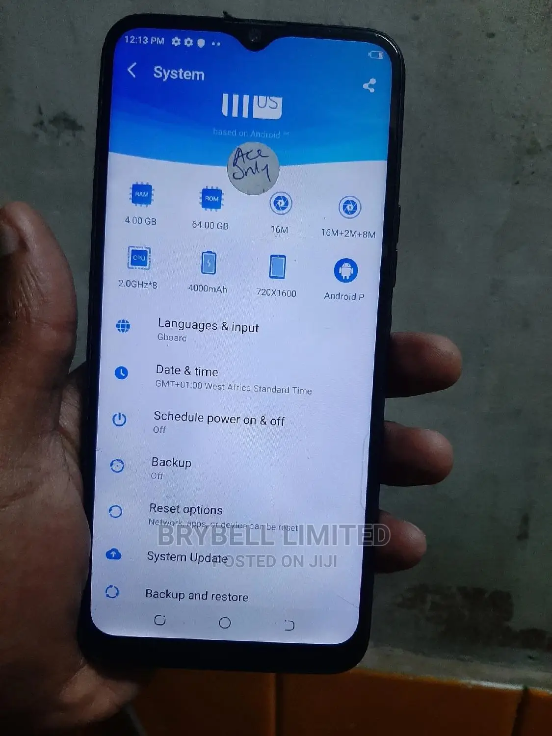 Tecno Camon 12 64 GB Blue