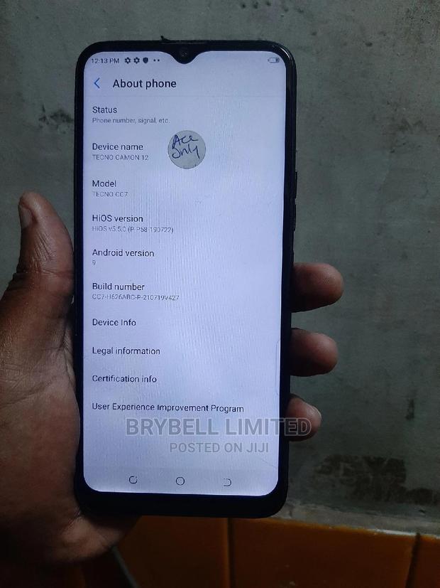 Tecno Camon 12 64 GB Blue - main view