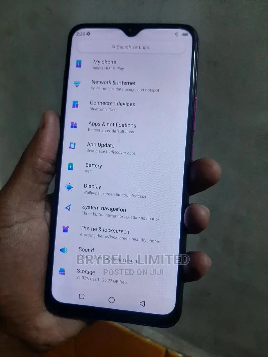 Infinix Hot 9 Play 32 GB Purple