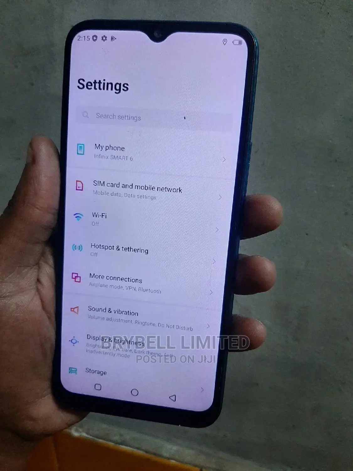 Infinix Smart 6 32 GB Blue