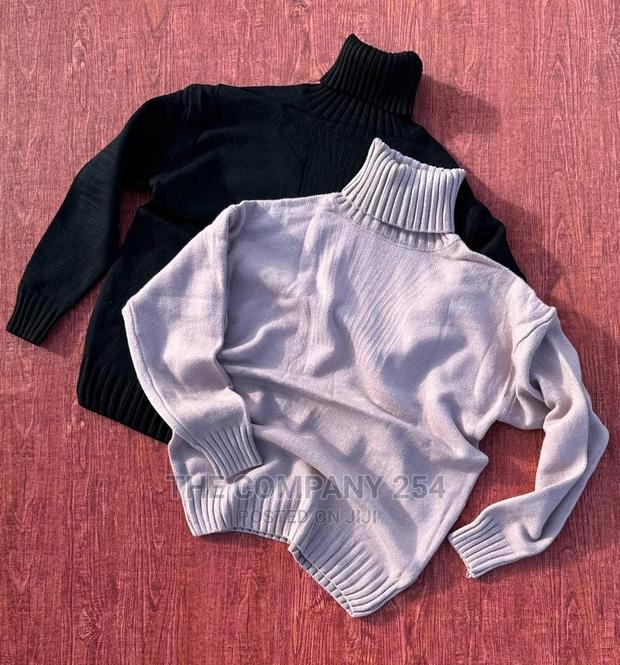 Designer Quality Unisex Warm Fuzzy Business Pullnecks - thumbnail 3