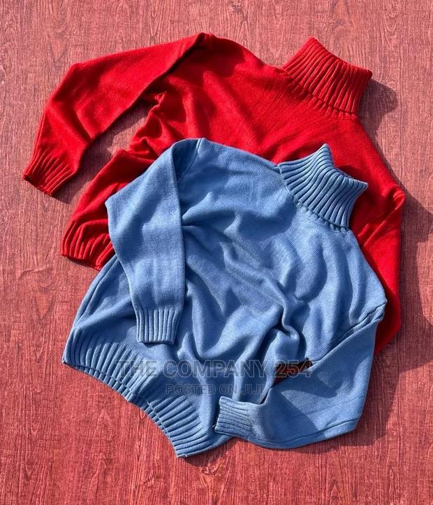 Designer Quality Unisex Warm Fuzzy Business Pullnecks - thumbnail 4