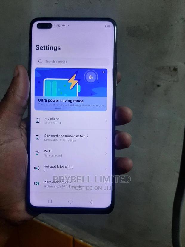 Infinix Zero 8 128 GB Silver - main view