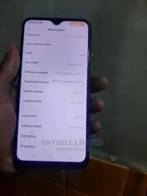 Vivo Y21 64 GB Blue