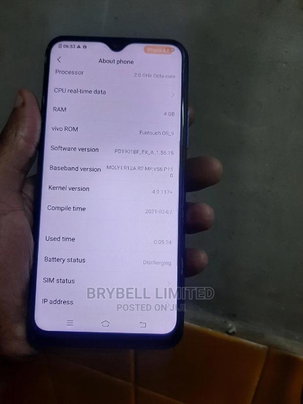 Vivo Y21 64 GB Blue - thumbnail 4