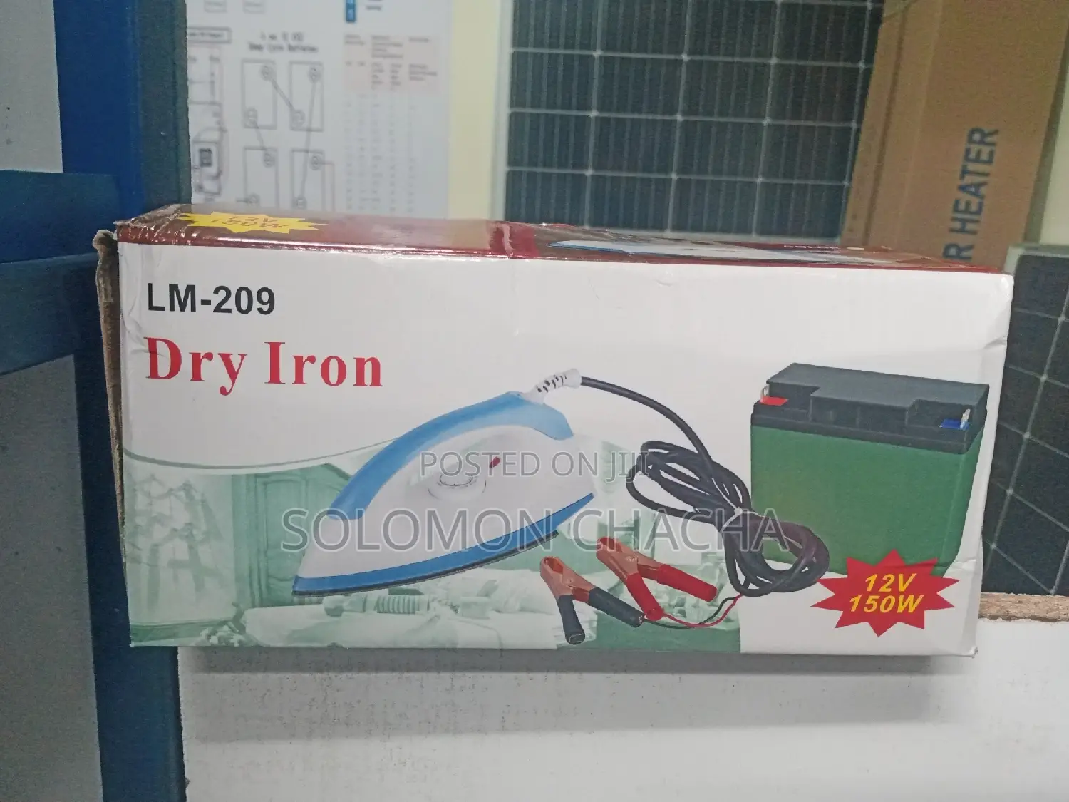 DC Dry Iron 12V