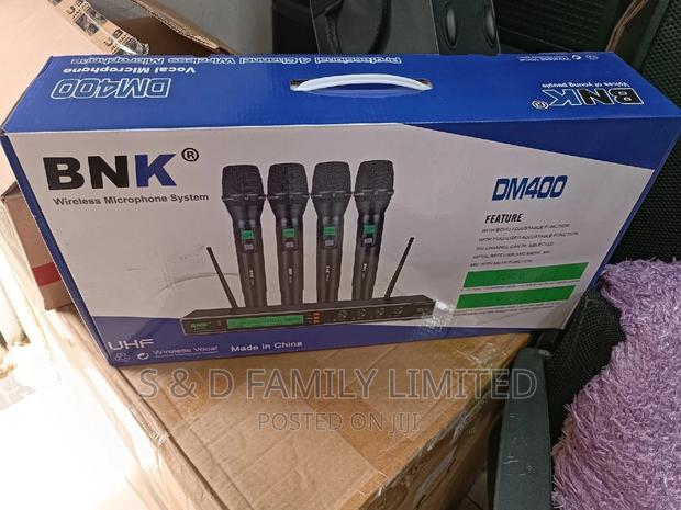 BNK DM400 4 in 1 Wireless Microphone System - main view