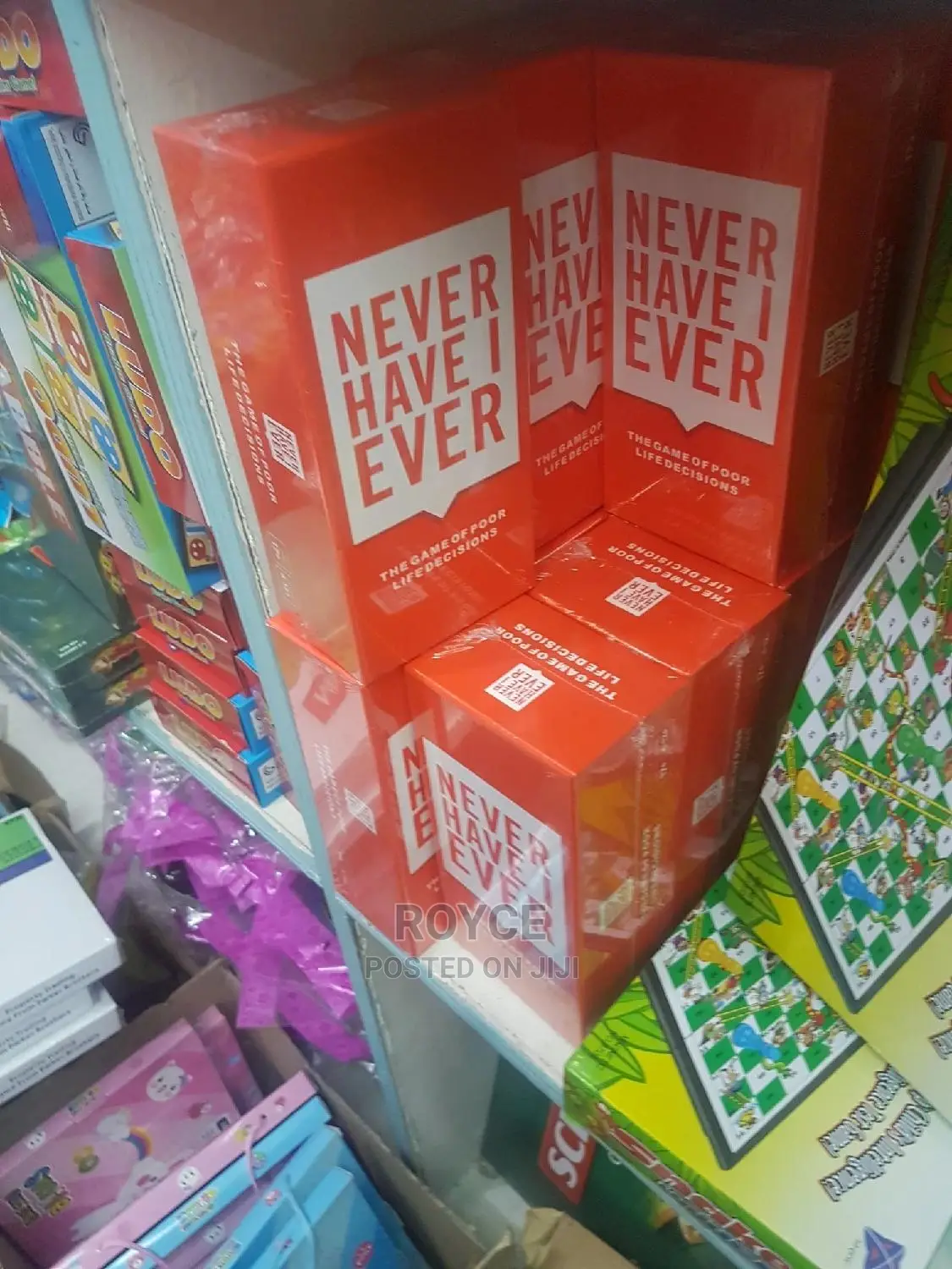 Never Have I Ever Card Game