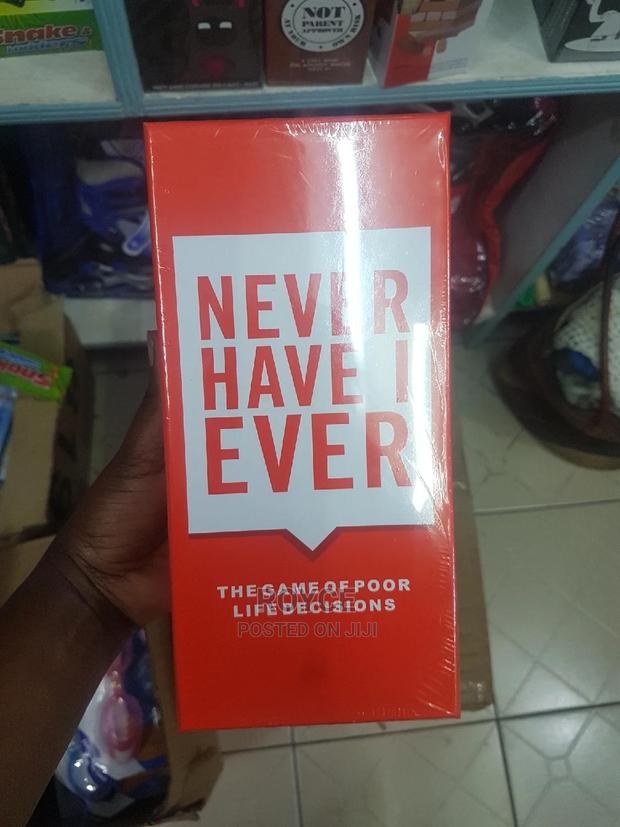 Never Have I Ever Card Game - main view