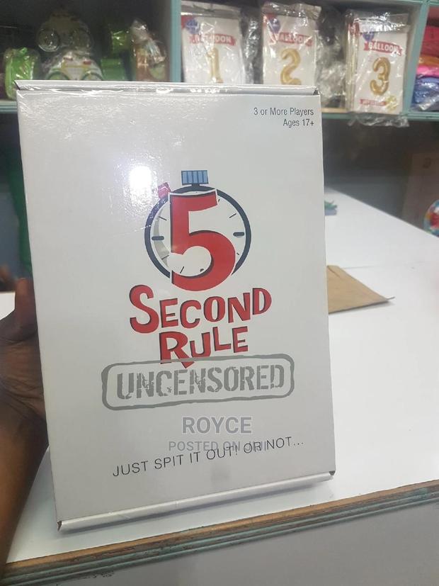 5 Second Rule Card Game - thumbnail 4