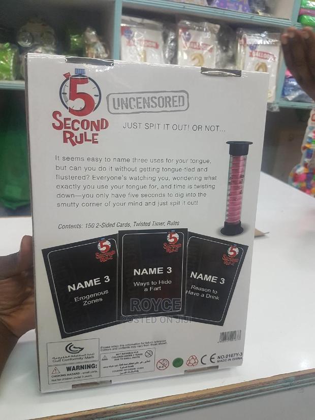 5 Second Rule Card Game - thumbnail 5