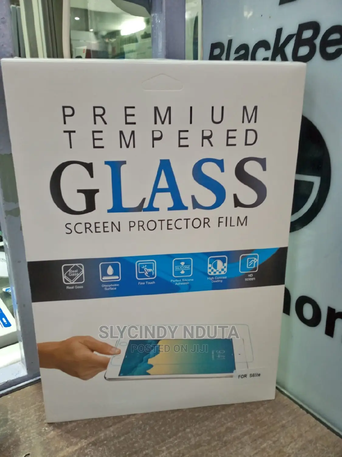 Premium Tempered Glass Screen Protector Film for S6 Lite