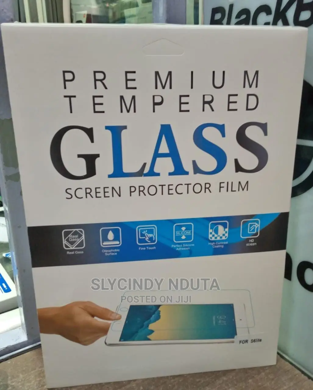 Premium Tempered Glass Screen Protector Film for S6 Lite