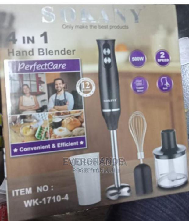Sokany Hand Blender 4 in 1