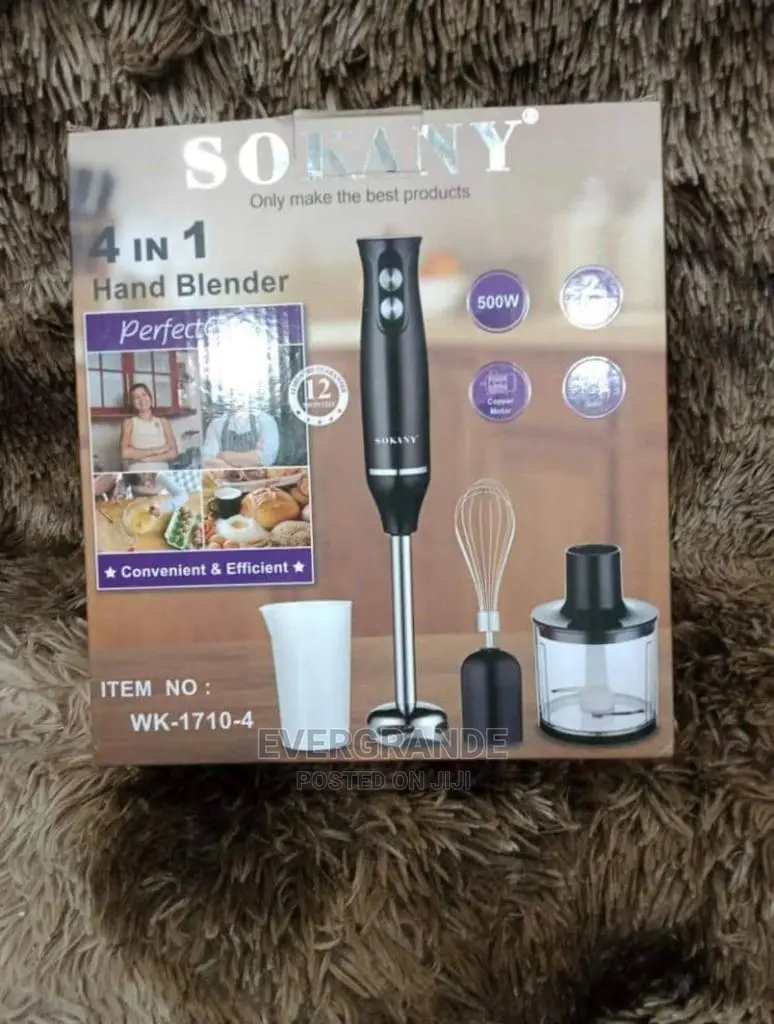 4 in 1 Sokany Hand Blender