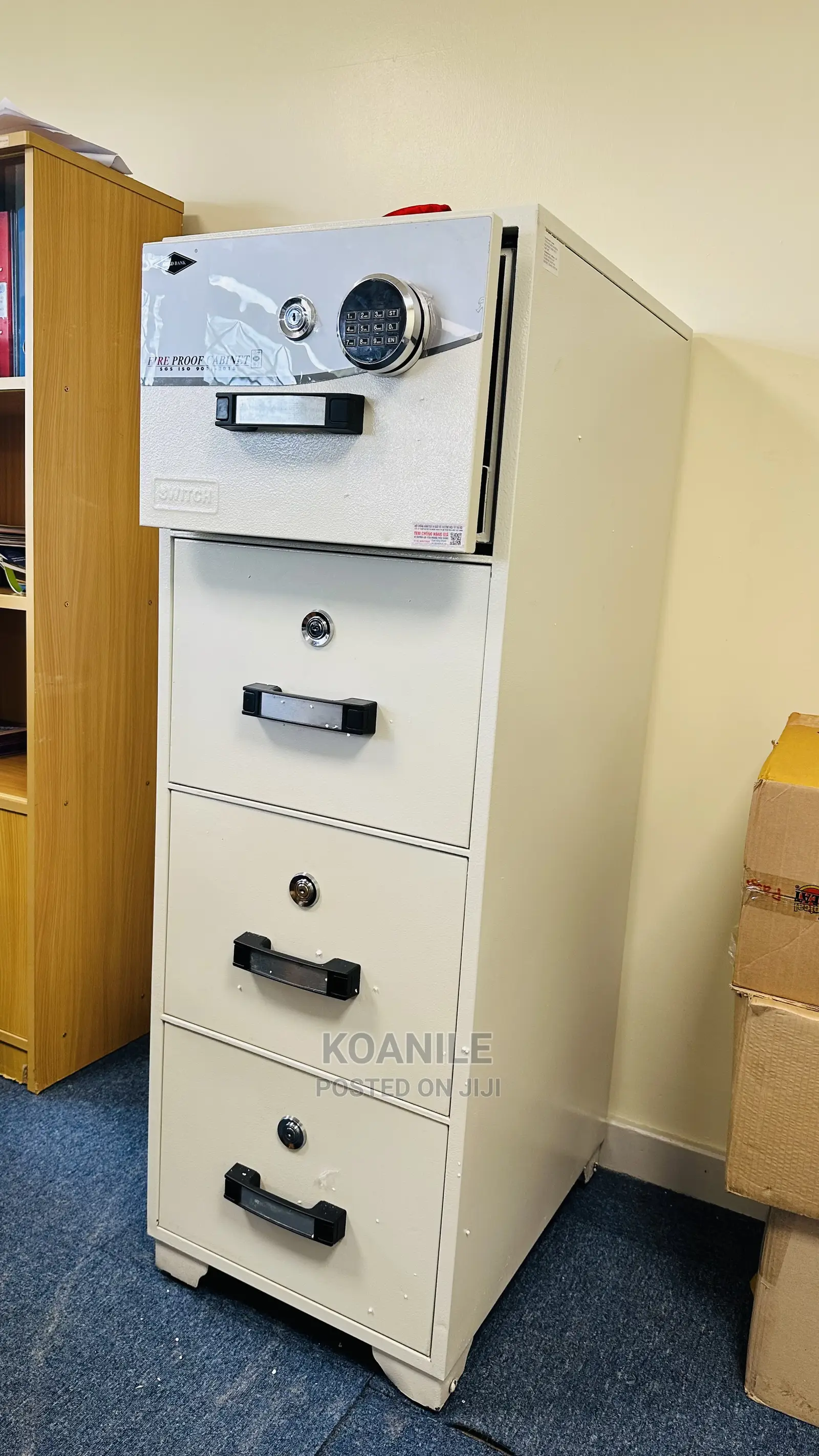 Original Fireproof Filing Safe Cabinet