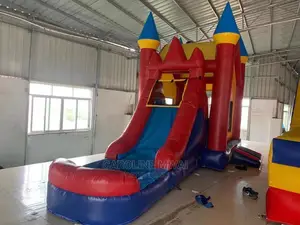 Bouncing Castle 3in1 With Slide ,Jump Area Mini Pool 4 Sale