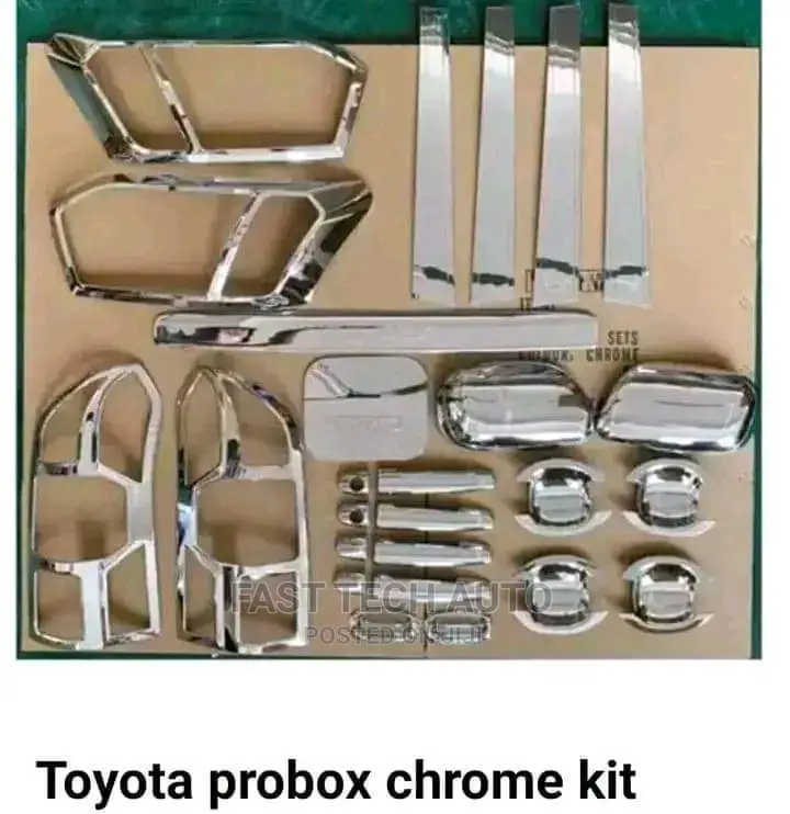 Toyota Probox Full Chrome Kits