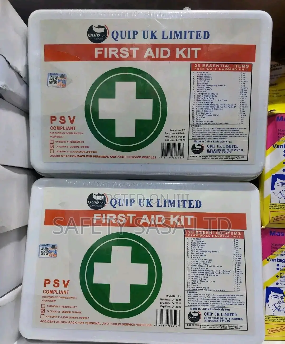 First Aid Kit/ General Purpose First Aid Box