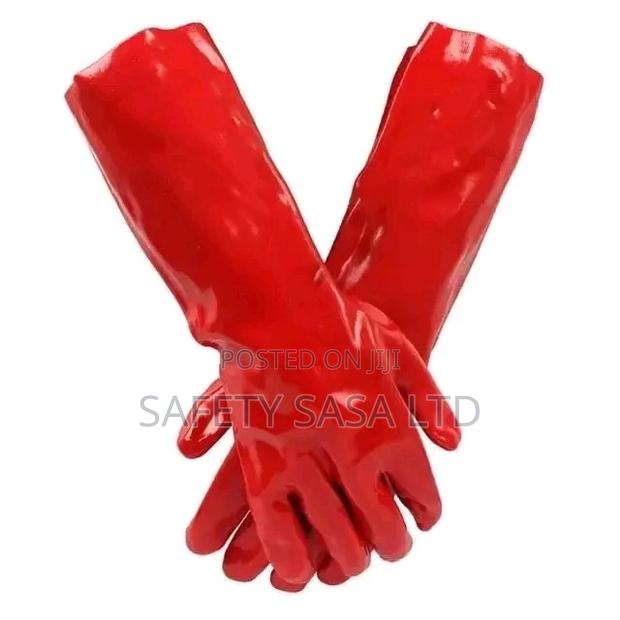 PVC Chemical Gloves - thumbnail 2