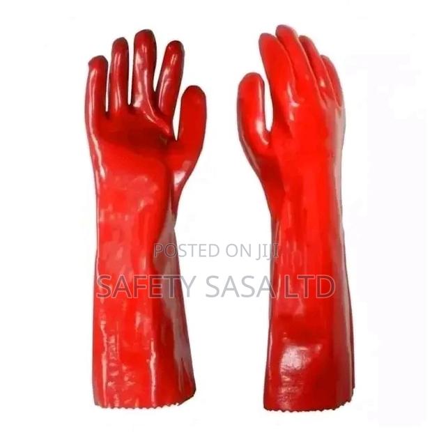 PVC Chemical Gloves - main view