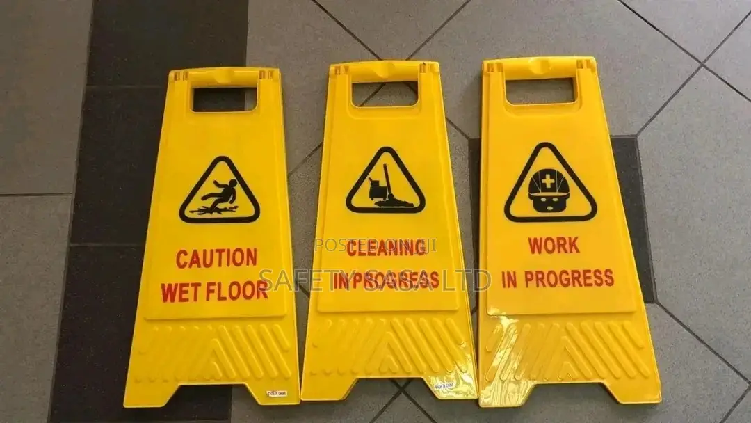 Caution Wet Floor Signature/ Work Caution Sign