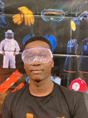 Clear Safety Goggles With Straps