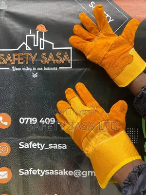 Leather Gloves Short Size