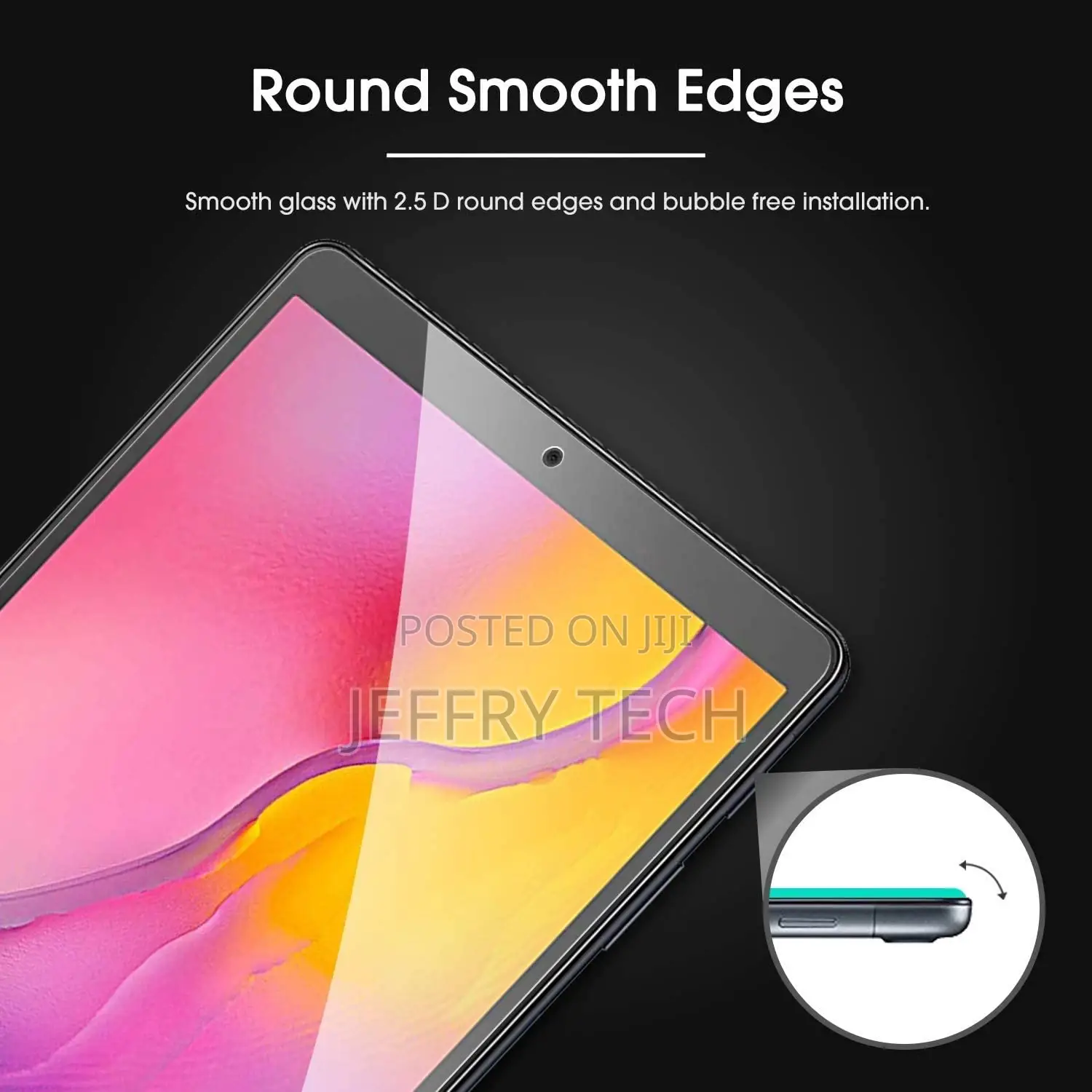 Glass Screen Protector Cover for Samsung Galaxy Tab a 10.1 2