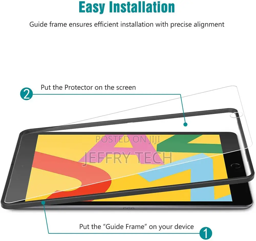 Tempered Glass for iPad 10.2 7/8/9th Screen Protector 2021 I