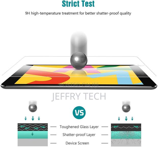 Tempered Glass for iPad 10.2 7/8/9th Screen Protector 2021 I - thumbnail 2