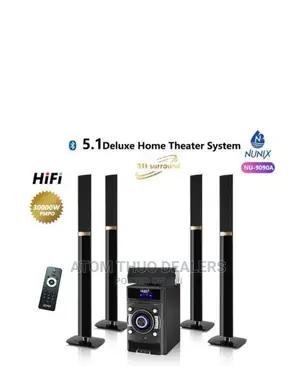 Nunix 9090A Deluxe Home Theatre System 5.1 Inch
 