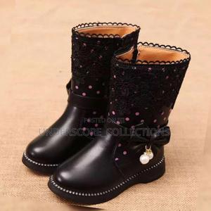 Girls Cowboy Leather Boot Shoe - thumbnail 2