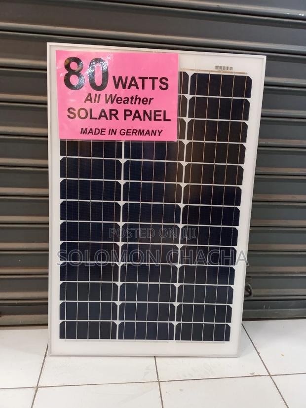 80 Watts Solar Panel All Weather - main view