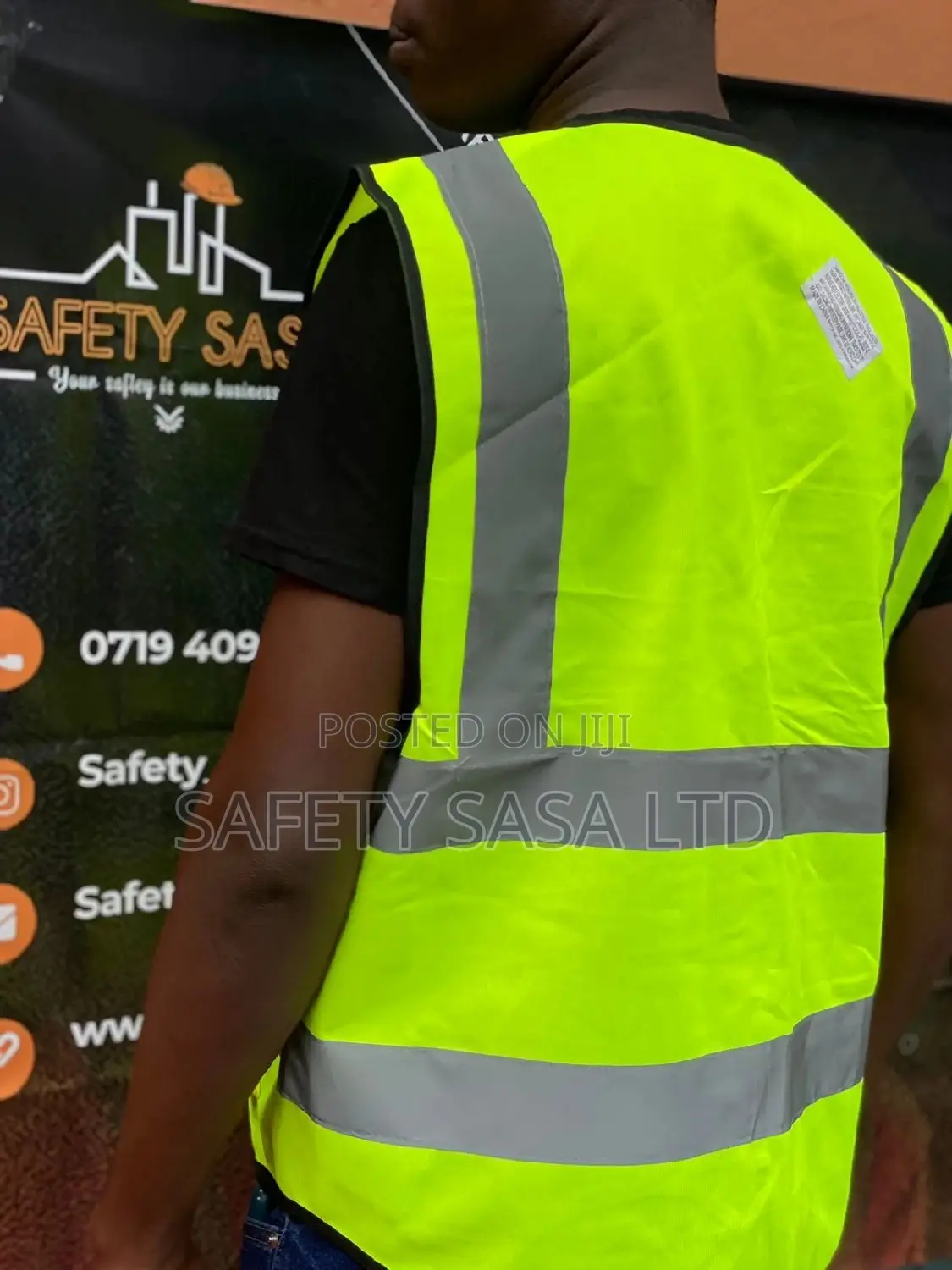 Reflector Jacket/ Vest With Zipper