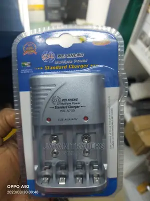 Mp3 Standard Charger, Charging AA, AAA, 9v