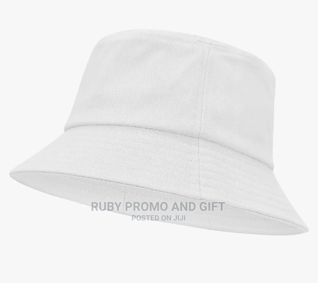 White Bucket Hat
