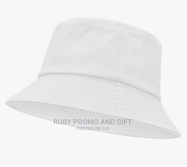 White Bucket Hat - main view