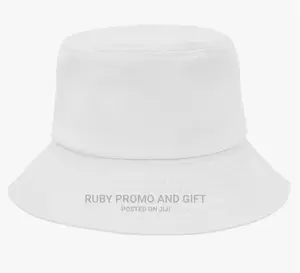 White Bucket Hat