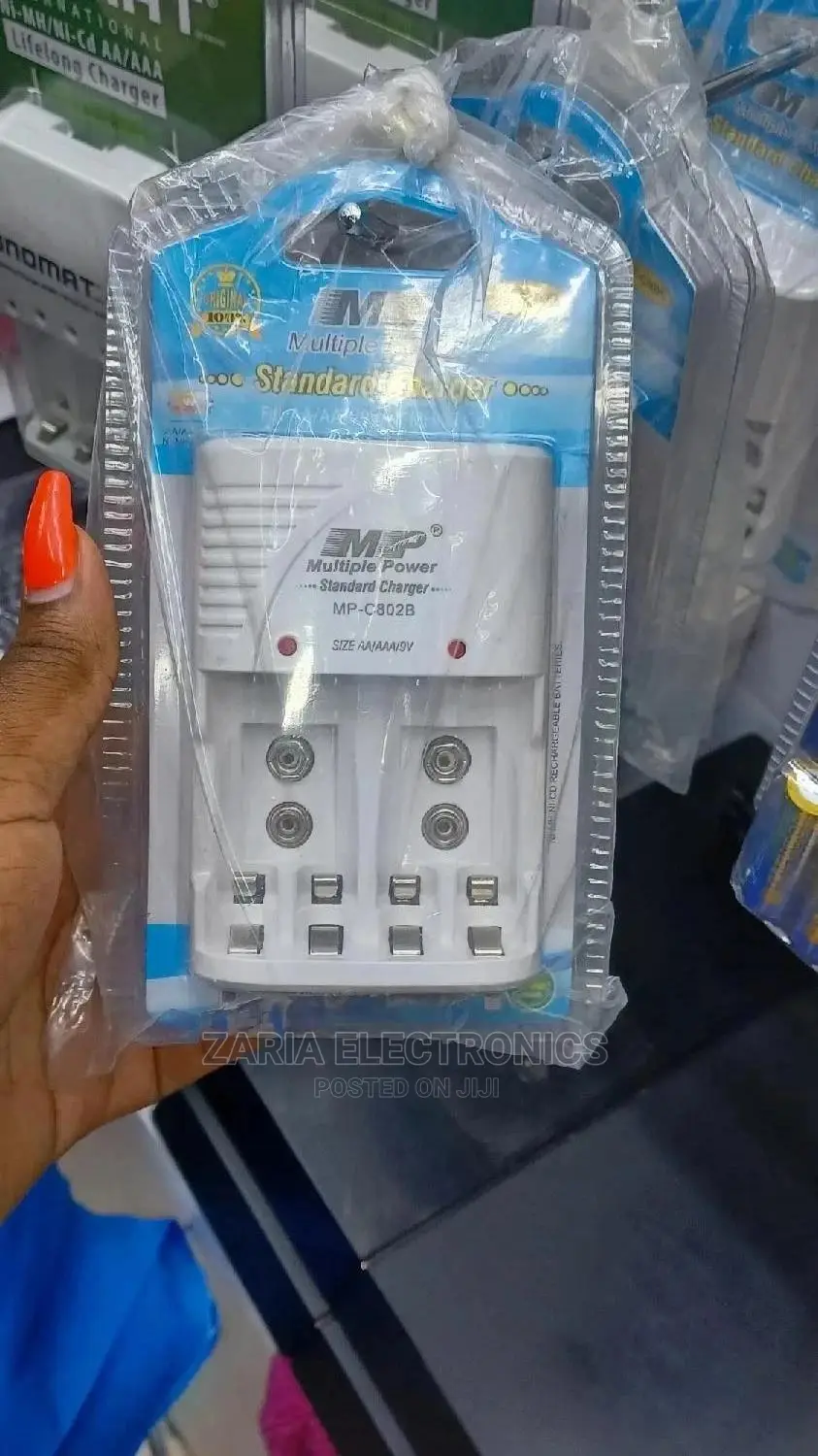 AA Mp Charger Charges Upto 4batteries