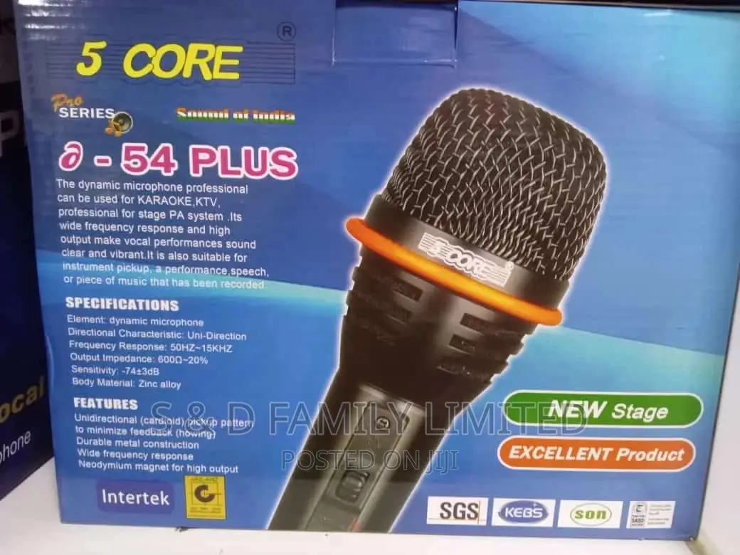 Wire Microphone 5 Core