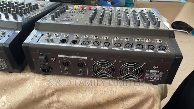 8 Channels Professional Powered Mixer - thumbnail 3