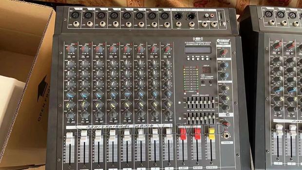 8 Channels Professional Powered Mixer - main view