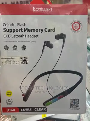 Excellent H60 Wireless Neckband