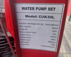 Diesel High Pressure Water Pump