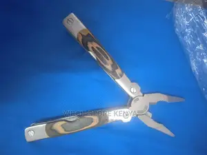 12 in 1 Pliers Pen Knife With Wooden Handle