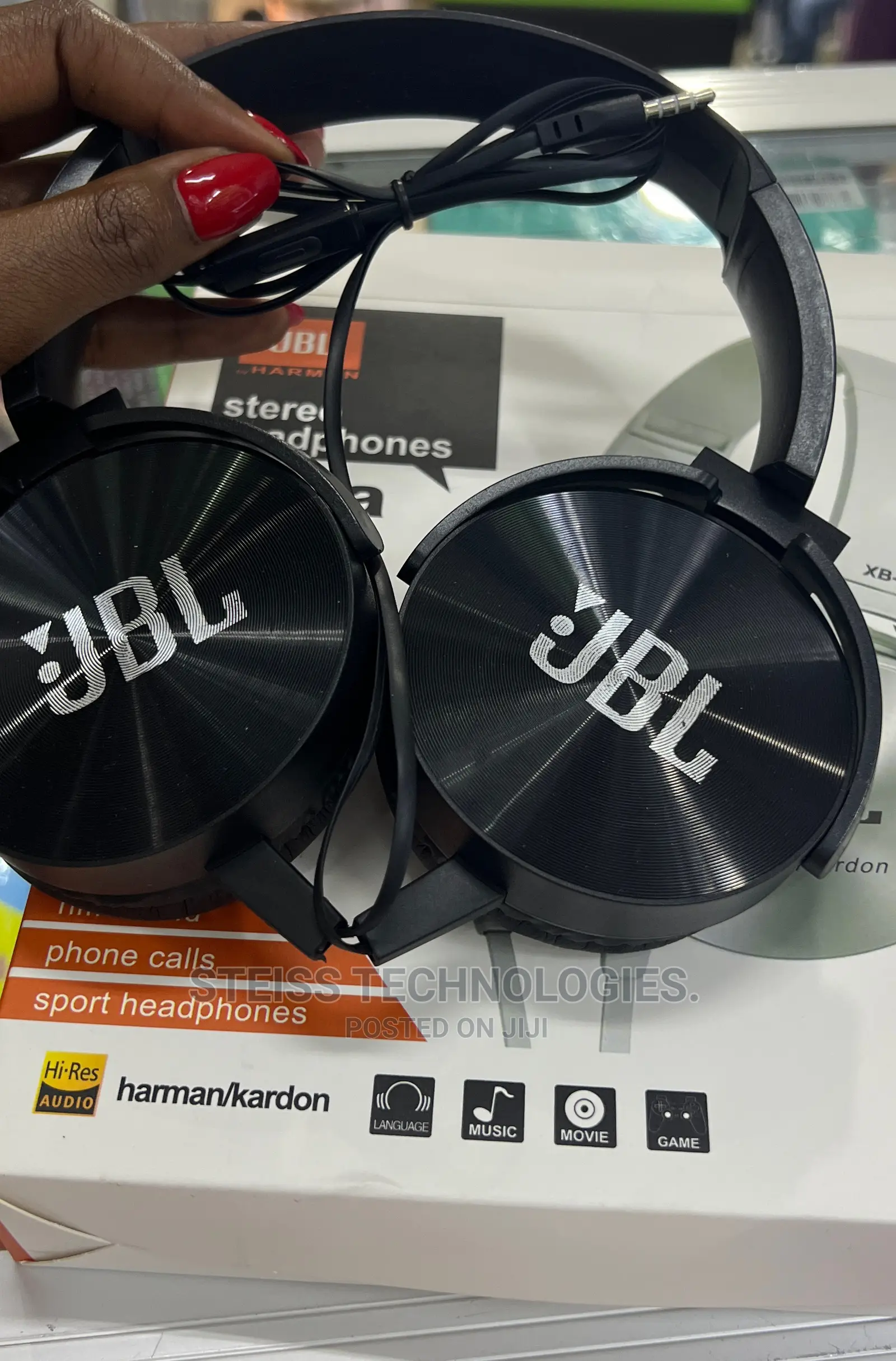 Jbl Wired Headphones XB-450.