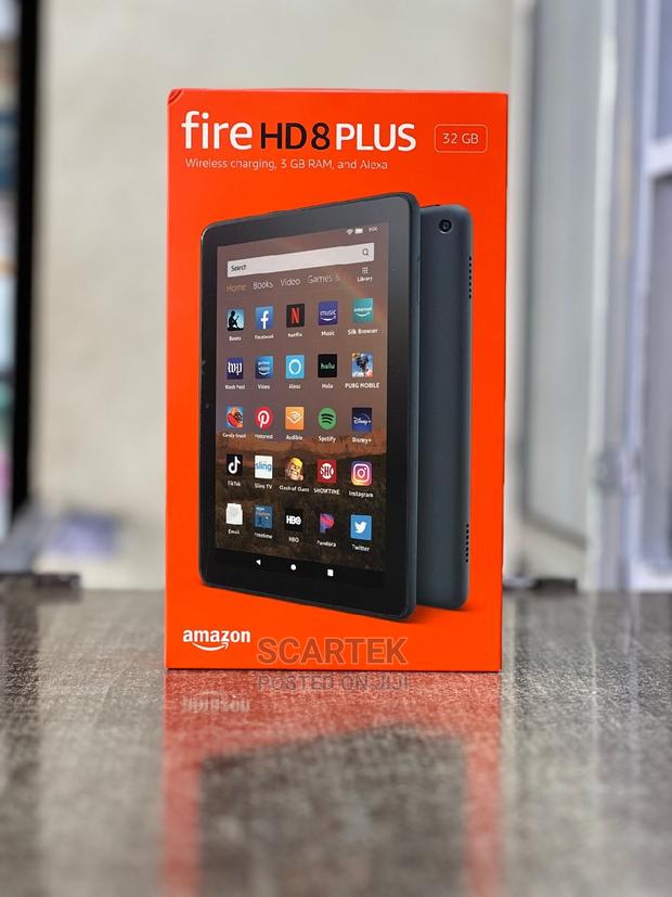 New Amazon Fire HD 8 Plus (2022) 32 GB Black - thumbnail 3